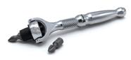 Unidade Bit Driver Titan 11318 - 1/4" x 4" com Cabeça Giratória de 90 Dentes