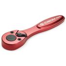 Unidade de 1/4 polegada Mini Ratchet CROM Driver de broca hexagonal de 72 dentes
