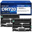 Unidade de cilindro caink DR720 compatível com Brother kit com 2 unidades