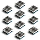 Unidade de controle Dot Matrix Display MAX7219 SCM LED 10 unidades