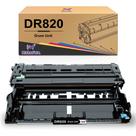 Unidade de tambor HaloFox DR820 compatível com impressoras Brother pretas Unidade de tambor HaloFox DR820 compatível com impressoras Brother pretas