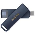 Unidade de telefone SanDisk 64GB para iPhone 15 e Metallic Sky mais recente