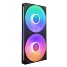Unidade de ventilador NZXT F280 RGB Core com 2 ventoinhas de 140 mm 280 mm