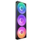 Unidade de ventilador NZXT F360 RGB Core 360 mm com 3 ventoinhas RGB de 120 mm pretas