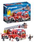 Unidade Fire Ladder Playmobil com luzes e sons +4 anos