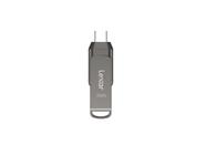 Unidade flash Lexar JumpDrive Dual D400 256GB USB 3.2 Tipo-C/A