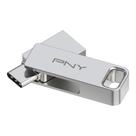 Unidade flash PNY Duo Link 256GB USB 3.2 Type-C para Android Unidade flash PNY Duo Link 256GB USB 3.2 Type-C para Android