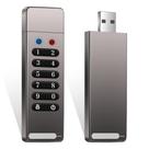 Unidade Flash Segura INNÔPLUS 64GB USB 3.0 criptografada de 256 bits