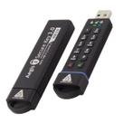 Unidade flash USB Apricorn Aegis Secure Key 30 GB USB 3.0 de 256 bits