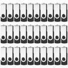 Unidade flash USB AreTop, pacote com 1 GB x 50, metal, USB 2.0, preta