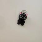 Unidade flash USB Cute Cartoon Cat de 128 GB de memória com cordão