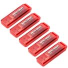 Unidade flash USB INLAND Micro Center de 16 GB, pacote com 5
