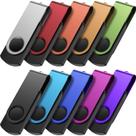 Unidade flash USB Kepmem 4 GB USB 2.0, pacote com 10 cartões de memória Unidade flash USB Kepmem 4 GB USB 2.0, pacote com 10 cartões de memória
