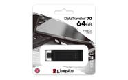 Unidade flash USB Kingston DataTraveler 70 64GB USB 3.2 Gen 1