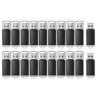 Unidade Flash USB RAOYI 8GB USB 2.0 Memory Stick x20 - preta