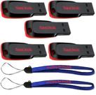 Unidade flash USB SanDisk Cruzer Blade 32GB (pacote com 5)