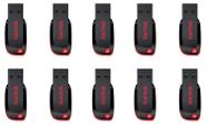 Unidade flash USB SanDisk Cruzer Blade 8 GB USB 2.0 (pacote com 10)