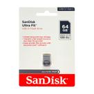 Unidade flash USB SanDisk Ultra Fit 64GB USB 3.1 SDCZ430-064G