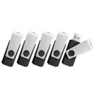 Unidade flash USB TOPESEL 64GB USB 3.0, pacote com 5