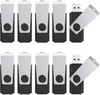 Unidade flash USB TOPESEL 8GB (pacote com 100) USB 2.0 preta