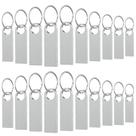 Unidade flash USB Wooolken de 1 GB (pacote com 20) de metal com chaveiros