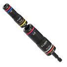 Unidade Klein Tools 652QS de 8 tamanhos de 1/4" de soquete quádruplo
