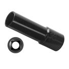Unidade Lug Nuts Key Dynofit de 6 pontos Spline 1/2" preta