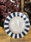 Unidade prato fundo stripe azul 1o classific.