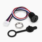 Unidades Conector Usb Redondo Femea De Painel Para Embutir Com Rosca 4 Vias 4 Fios Eletronica Kit