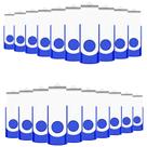 Unidades flash EASTBULL 128 MB USB 2.0, pacote com 50 unidades, azuis