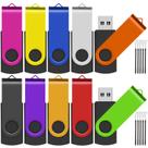 Unidades flash EASTBULL 32GB USB 2.0 Memory Stick, pacote com 10