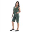 Uniforme Bermuda E Regata Helanca Babá Domésica Faxina Copa