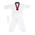 Uniforme de taekwondo Dilwe Kids com cinto para meninos e meninas (XS) Uniforme de taekwondo Dilwe Kids com cinto para meninos e meninas (XS)
