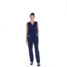 Uniforme Doméstica, Faxina Algodão Calça Colete