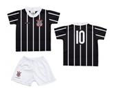 Uniforme Infantil Corinthians Oficial - Torcida Baby Uniforme Infantil Corinthians Oficial - Torcida Baby