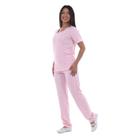 Uniforme Para Doméstica de Calça e Jaleco em Helanca