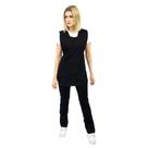 Uniforme Zeladora Calça + Baby Look + Bata de Limpeza - Uniforme Faxineira - Uniforme Diarista