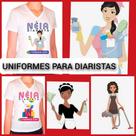Uniformes diarista personalizados
