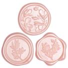 UNIQOOO Pegatinas de Sello de Cera, 60 Piezas, 3 Diseños de 3 cm UNIQOOO Pegatinas de Sello de Cera, 60 Piezas, 3 Diseños de 3 cm