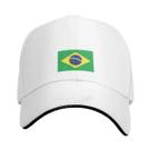 Unisex ajustável Brasil bonés de beisebol, homem esporte ao ar livre, moda, bandeira chapéus, verão
