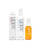 UNITE Hair Desenredante 7SECONDS 236ml, TEXTURIZA 198ml, U Oil 118ml