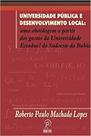 Universidade Pública e Desenvolvimento Local: Uma Abordagem a Partir dos Gastos da Universidade Estadual do Sudoeste da Bahia - UESB