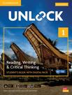 Unlock 1 - reading, writing and critical thinking sb with digital pack - 2nd ed - CAMBRIDGE UNIVERSITY