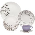 Unni lilac aparelho jantar/cha c/ 20pcs