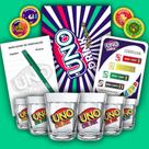 UNO Drink - Jogo Completo Oficial Para Animar a Festa - Shot Dose Amigos Cartas Bebida