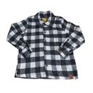 Upaloo Camisa Manga Longa Xadrez Preto
