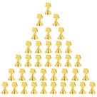 Urban Deco Suportes para Cartões de Mesa 36 Peças 4,3 cm Suportes de Cartão em Aço Dourado para Fotos, Placas de Comida, Notas, Casamentos, Restaurantes, Aniversários (Dourado 36 Unidades) Urban Deco Suportes para Cartões de Mesa 36 Peças 4,3 cm Suportes de Cartão em Aço Dourado para Fotos, Placas de Comida, Notas, Casamentos, Restaurantes, Aniversários (Dourado 36 Unidades)