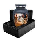 Urn Trupoint Memorials Small Keepsake Grey Horse Design