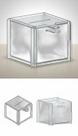 Urna Acrílico Cubo Sorteio Sugestões Cofre 10x10cm