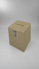 Urna Cofre MDF com Fecho Cadeado 19x19x22cm Urna Cofre MDF com Fecho Cadeado 19x19x22cm